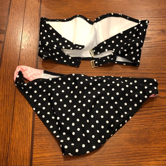NWT Adore Me Polka Dot Bikini Women’s Size Large - Picture 10 of 13
